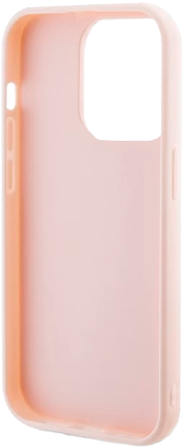 Etui Karl Lagerfeld 3D Rubber Glitter Logo do Apple iPhone 15 Pro Pink (KLHCP15L3DMBKCP) - obraz 5
