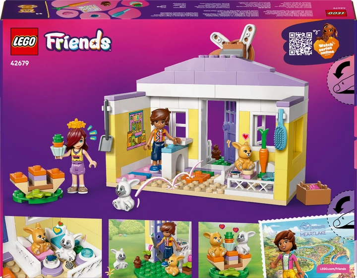 Конструктор LEGO Friends Готель для кроликів у місті Хартлейк 161 елемент (42679) - зображення 8