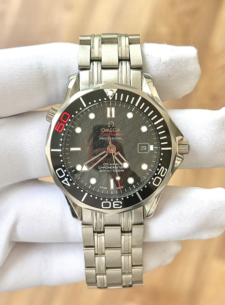 Наручные часы в стиле OMEGA Seamaster 300M 007 James Bond Limited Черные - изображение 2