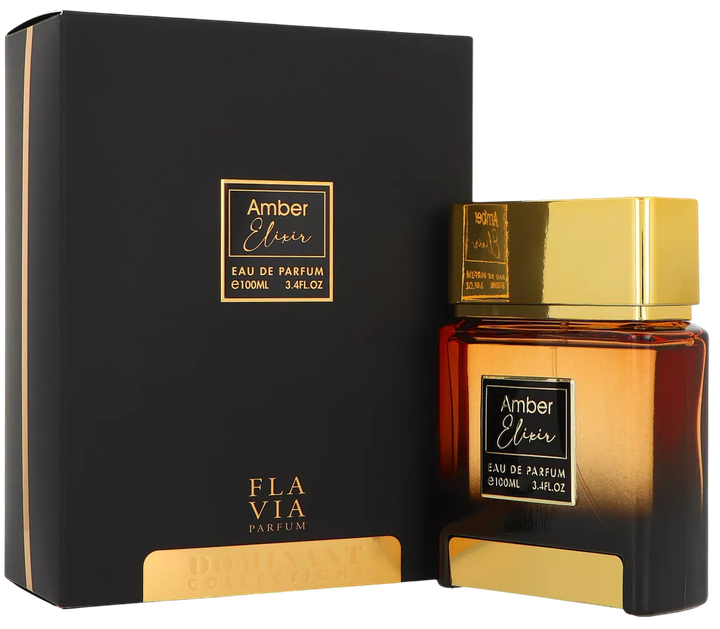 Парфумована вода унісекс Flavia Amber Elixir 100 мл (6294015174403) - зображення 1