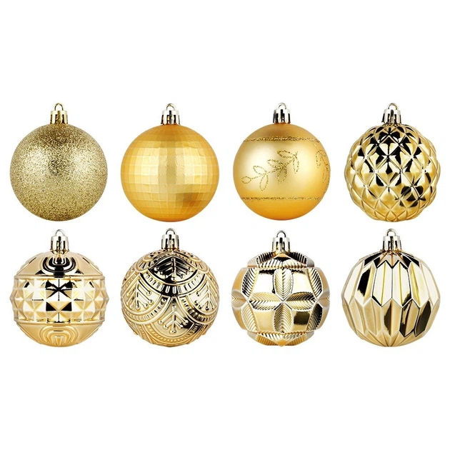 Набір ялинкових кульок Vilde 839435 ударостійкі 6 см 50 шт (5904316479251) - зображення 4