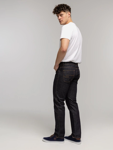 Джинси Slim Fit чоловічі Lee Cooper Denzel-Totem W33L30 Темно-сині (5905991758457) - зображення 4