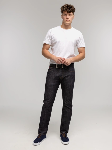 Jeansy slim Fit męskie Lee Cooper Denzel-Totem W34L30 Granatowe (5905991758471) - obraz 5