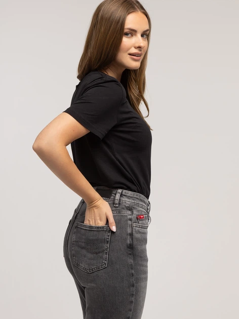 Джинси Mom`s жіночі Lee Cooper Matea-9840 30 Сірі (5905991743262/5905991761822) - зображення 7