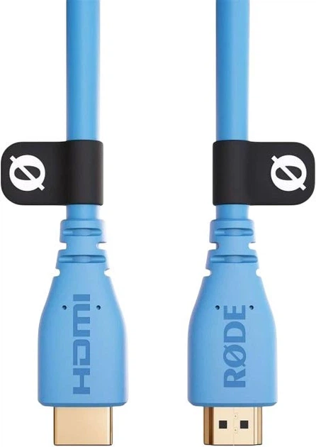 Kabel Rode HDMI Cable 1.5 m Blue (RODE HDMICABLE15M-B) - obraz 2