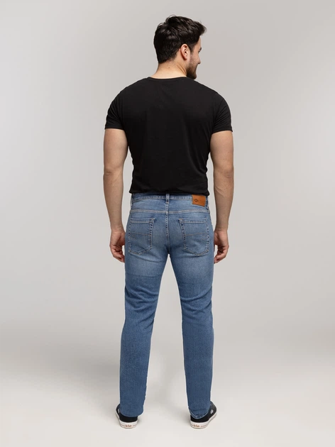 Jeansy slim Fit męskie Lee Cooper Norris-7270 W28L30 Niebieskie (5905991754244) - obraz 4