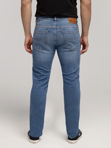 Jeansy slim Fit męskie Lee Cooper Norris-7270 W32L34 Niebieskie (5905991754343) - obraz 2