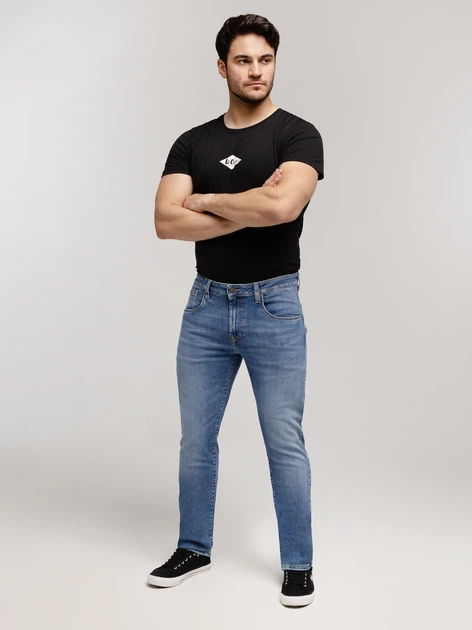 Jeansy slim Fit męskie Lee Cooper Norris-7270 W32L32 Niebieskie (5905991754336) - obraz 5