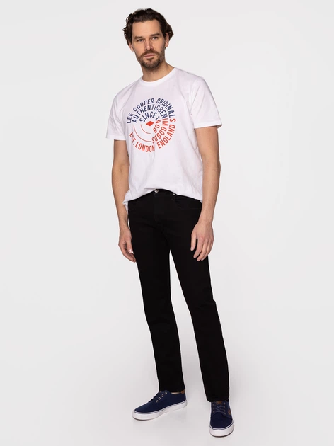 Jeansy slim Fit męskie Lee Cooper Norris-1900 W34L30 Czarne (5905991754909) - obraz 3