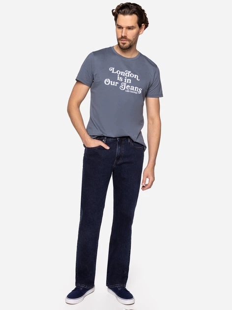 Jeansy regular Fit męskie Lee Cooper Lc118-Sevran W36L34 Granatowe (5905991755630) - obraz 3