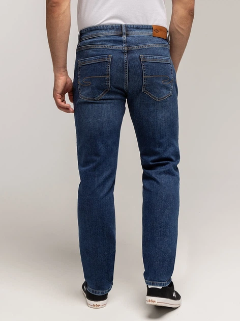 Jeansy slim Fit męskie Lee Cooper Norris-2424 W28L30 Granatowe (5905991756118) - obraz 2