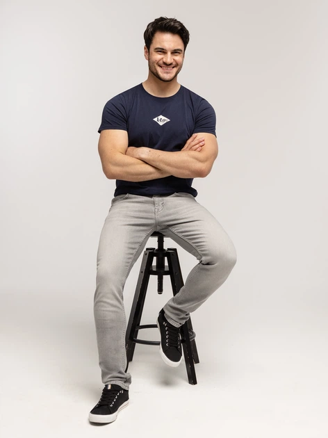 Jeansy slim Fit męskie Lee Cooper Denzel-3009 W30L32 Szare (5905991758082) - obraz 5
