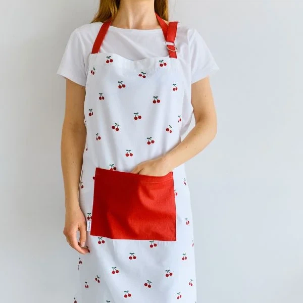 Кухонний фартух Homla Cherrine 60 × 80 см (5904183889863) - зображення 1