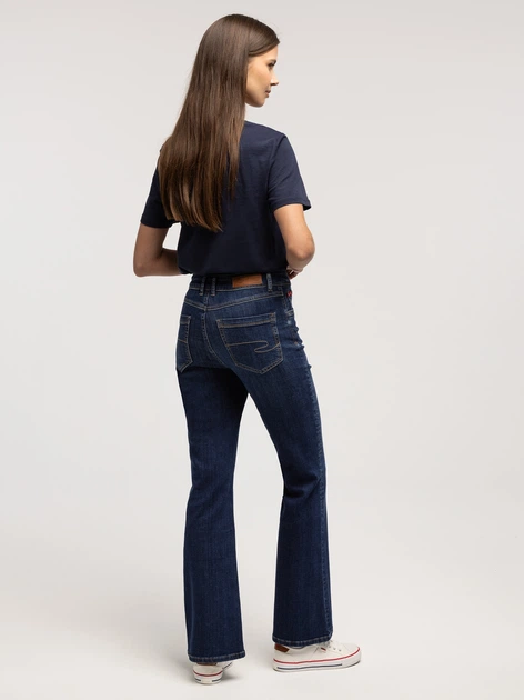 Джинси Клеш жіночі Lee Cooper Becca 2418 27-30 Темно-сині (5905991716143) - зображення 4