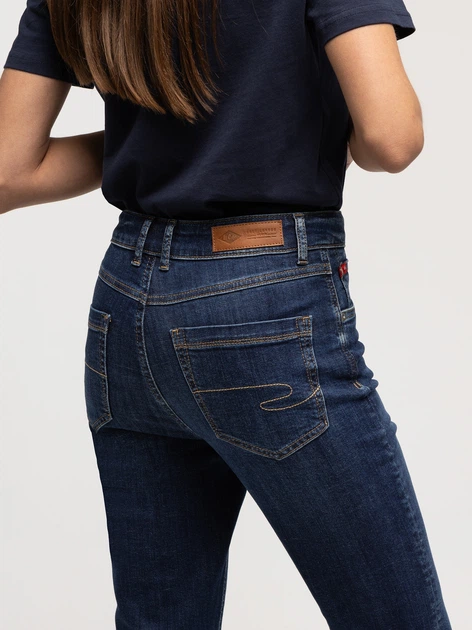 Джинси Клеш жіночі Lee Cooper Becca 2418 27-30 Темно-сині (5905991716143) - зображення 6