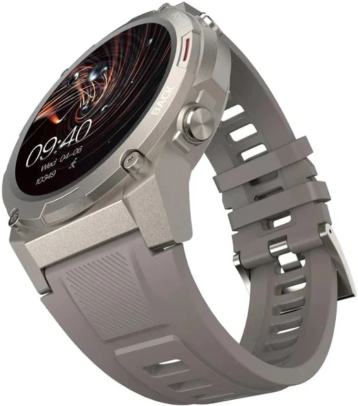 Смарт-годинник HiFuture FutureGo Mix2 Solace ENG Grey (5906849666221) - зображення 2