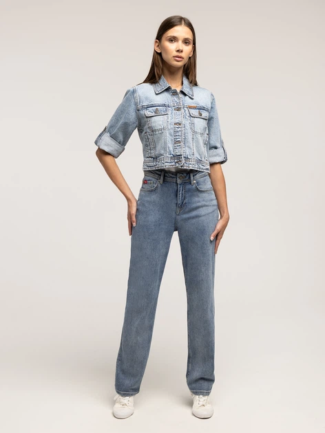 Джинси Regular Fit жіночі Lee Cooper Paris-9840 27-30 Сірі (5905991745853) - зображення 5