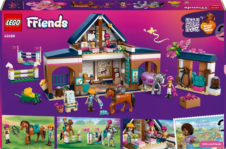 Zestaw klocków LEGO Friends Stadnina i szkółka jeździecka 735 elementów (42688) - obraz 7
