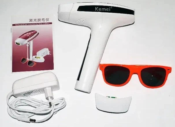 Лазерный фотоэпилятор для тела со съемными картриджами Intense Pulse Light Kеmei КМ-6812 - изображение 5
