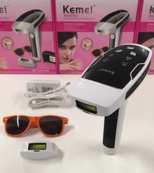 Лазерный фотоэпилятор для тела со съемными картриджами Intense Pulse Light Kеmei КМ-6812 - изображение 7