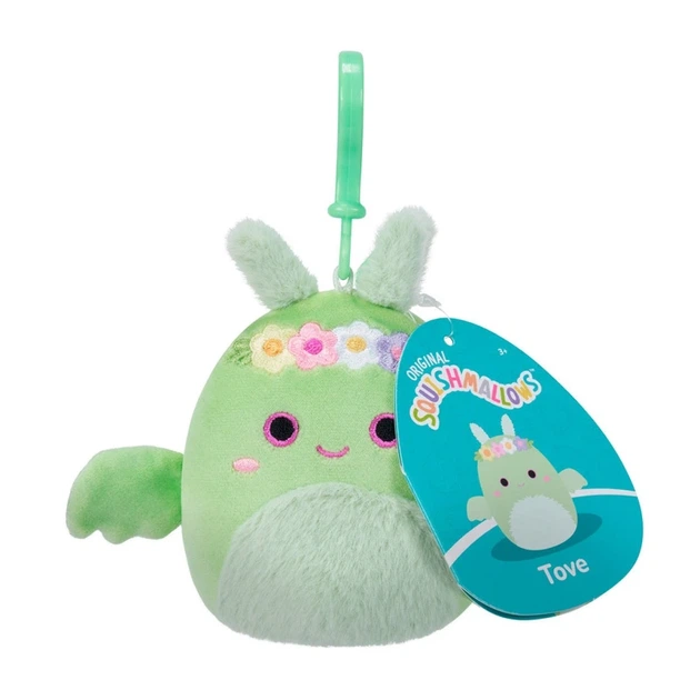 М'яка іграшка на кліпсі "Дракон Тов" Squishmallows SQCP00217, 9 см - Фото 3 М'яка іграшка на кліпсі "Дракон Тов" Squishmallows SQCP00217, 9 см - изображение 3