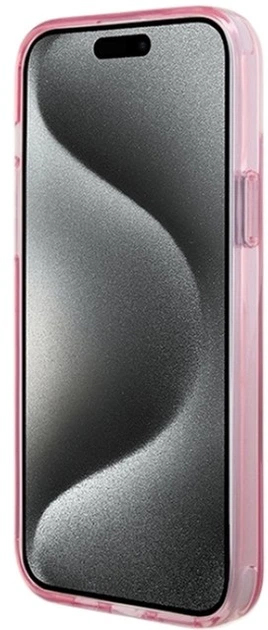 Etui Karl Lagerfeld Ring Stand Karl&Choupettte MagSafe do Apple iPhone 15/14/13 Pink (KLHMP15SHMRSKCP) - obraz 5