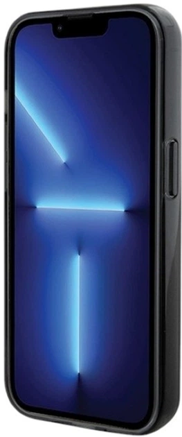 Etui Karl Lagerfeld Ring Stand Karl&Choupettte MagSafe do Apple iPhone 13 Pro Max Black (KLHMP13XHMRSKCK) - obraz 5