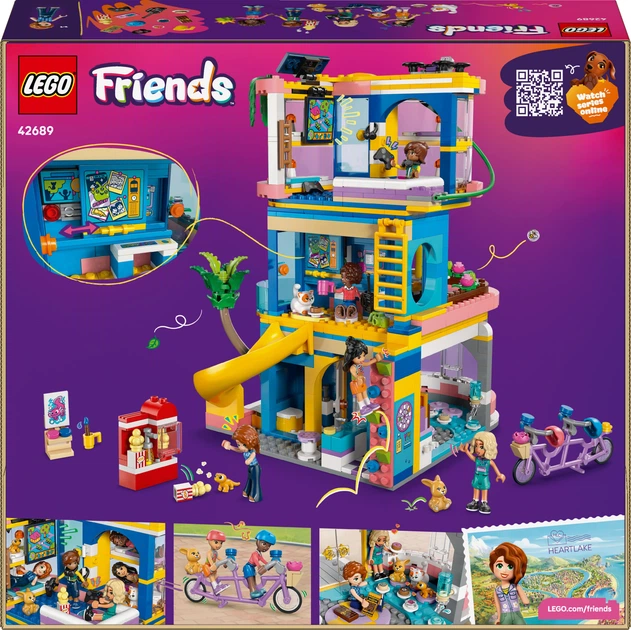 Zestaw klocków LEGO Friends Domek klubu przyjaciół z Heartlake 794 elementy (42689) - obraz 10