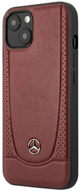 Etui Mercedes-Benz Leather Urban Bengale do Apple iPhone 15/14/13 Red (MEHCP15SARMRE) - obraz 2