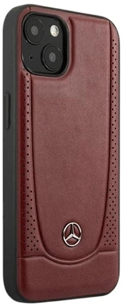 Etui Mercedes-Benz Leather Urban Bengale do Apple iPhone 15/14/13 Red (MEHCP15SARMRE) - obraz 4
