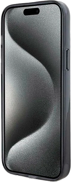 Etui Karl Lagerfeld Ring Stand Karl Head MagSafe do Apple iPhone 15 Plus/14 Plus Black (KLHMP15MHMRSKHK) - obraz 4