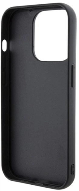 Etui Karl Lagerfeld Gripstand Saffiano Karl&Choupette Pin do Apple iPhone 15 Pro Max Black (KLHCP15XGSAKCPK) - obraz 7