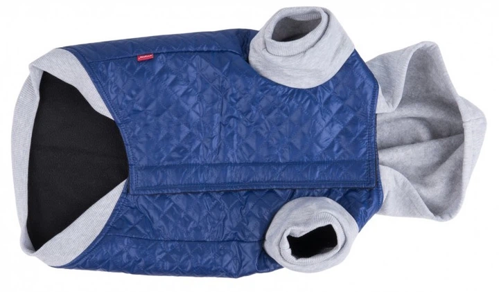 Куртка для собак Amiplay Boston з капюшоном 37 см Синя (5907563239739) - зображення 2