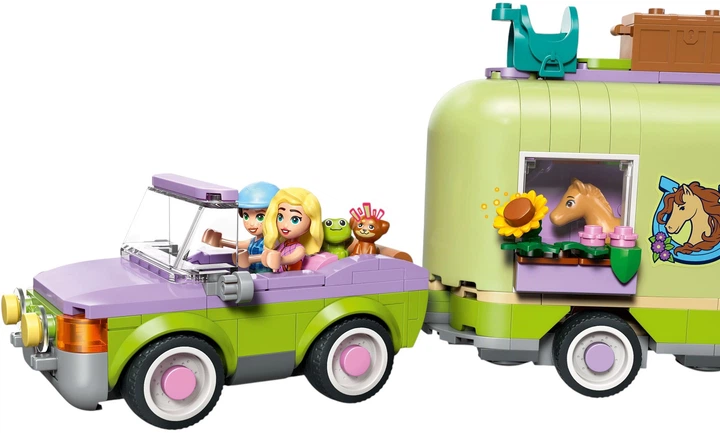 Конструктор LEGO Friends Причіп з конем і лошам 279 елементів (42695) - зображення 8