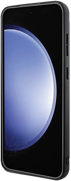 Etui plecki Mercedes Benz Leather Debossed Line na Samsung Galaxy S24 (S921) z MagSafe Czarne (3666339240943) - obraz 3