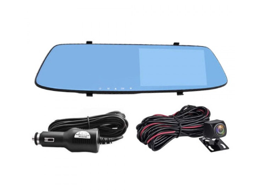 Автомобильный видеорегистратор зеркало L-9003 4,3″ Touch Screen 2 камеры 1080P Full HD HDSYR_1179 - изображение 3