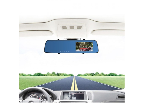 Автомобильный видеорегистратор зеркало L-9003 4,3″ Touch Screen 2 камеры 1080P Full HD HDSYR_1179 - изображение 4