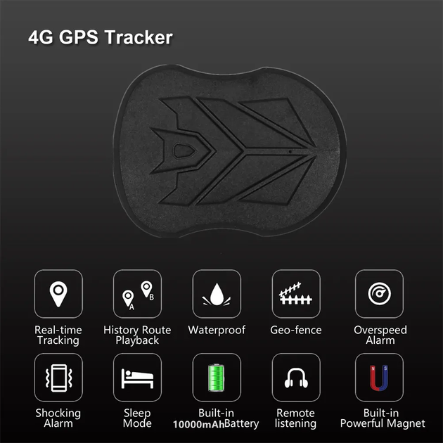GPS-трекер з мікрофоном SinoTrack ST-915 4G 10400мАч (2230009724) - зображення 7