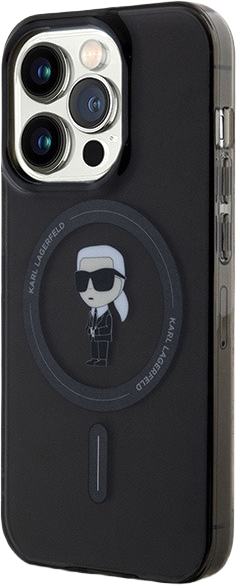 Панель Karl Lagerfeld IML Ikonik MagSafe для Apple iPhone 14 Pro Max Black (KLHMP14XHFCKNOK) - зображення 2