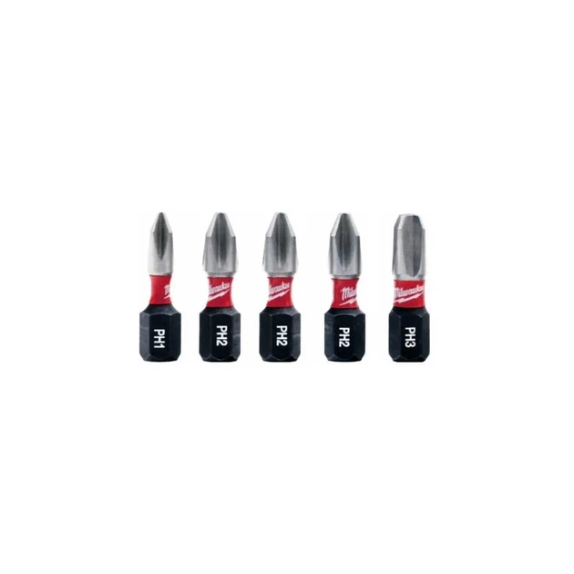 Біти Milwaukee Shockwave, набір 35шт, кейс (00124156) - изображение 6