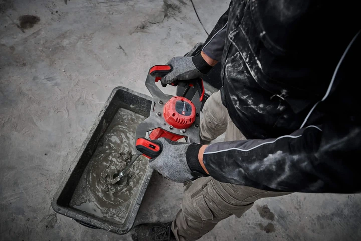 Міксер будівельний Einhell Professional TP-MX 1700-2 CE 1700Вт 2 швидкості 180-460/300-750об/хв 4.93 (00134127) - Фото 9 Міксер будівельний Einhell Professional TP-MX 1700-2 CE 1700Вт 2 швидкості 180-460/300-750об/хв 4.93 (00134127) - зображення 9