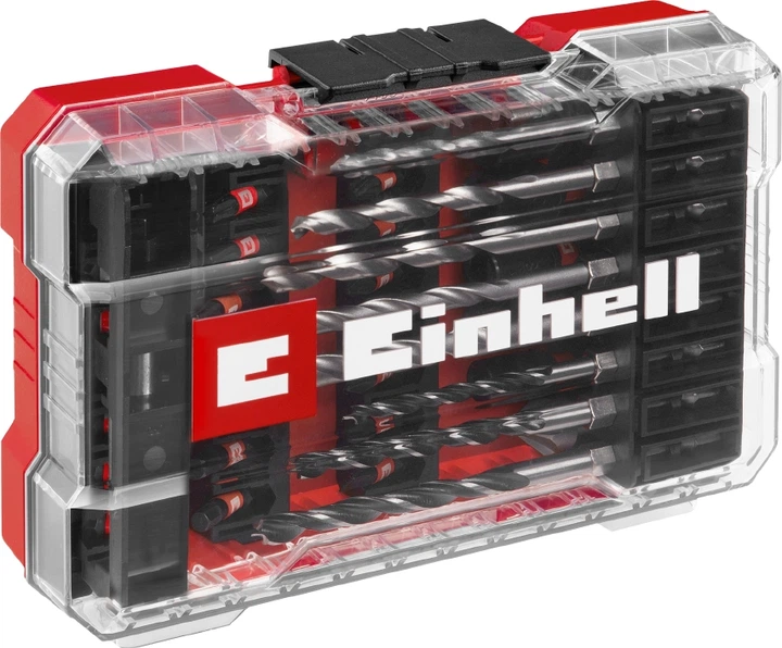 Набір ударних біт і свердл Einhell M-Case 39шт 0.66кг (00134047) - Фото 4 Набір ударних біт і свердл Einhell M-Case 39шт 0.66кг (00134047) - изображение 4