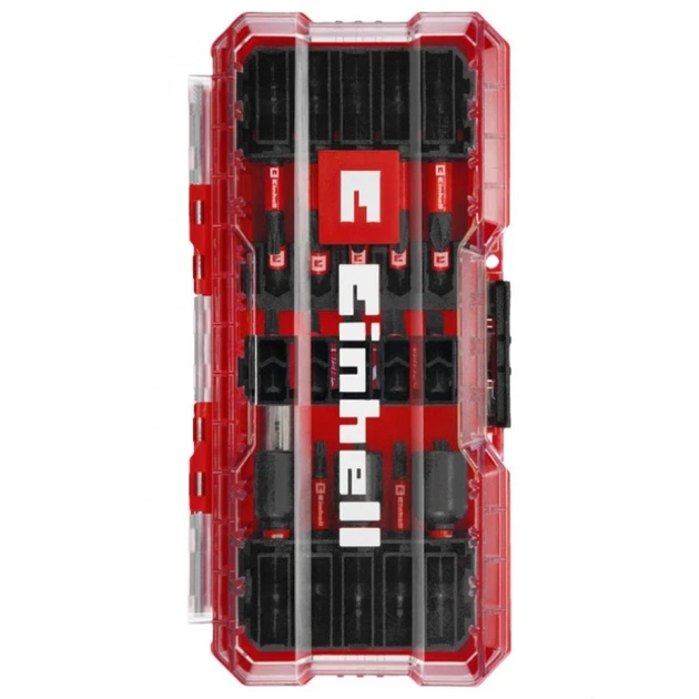 Набір біт і головок Einhell, 1/4", 28шт, кейс (00124034) - Фото 7 Набір біт і головок Einhell, 1/4", 28шт, кейс (00124034) - изображение 7