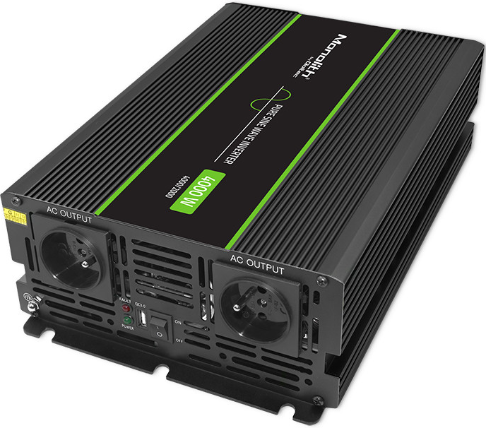 Инвертор 24 230 с чистой синусоидой 2000/4000Вт Qoltec - Фото 5 Инвертор 24 230 с чистой синусоидой 2000/4000Вт Qoltec - изображение 5