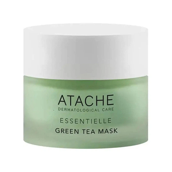 Успокаивающая противоотечная маска с экстрактом зеленого чая Atache Essentielle Reaffirming Mask Green Tea 50 ml - Фото 2 Успокаивающая противоотечная маска с экстрактом зеленого чая Atache Essentielle Reaffirming Mask Green Tea 50 ml - изображение 2