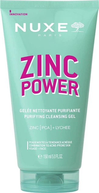 Żel do mycia twarzy Nuxe Zinc Power 150 ml (3264680039980) - obraz 1