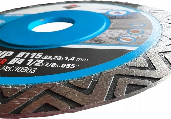 Tarcza diamentowa Rubi Turbo Viper Pro 115 x 14 x 22.23 mm (8413797309836) - obraz 2