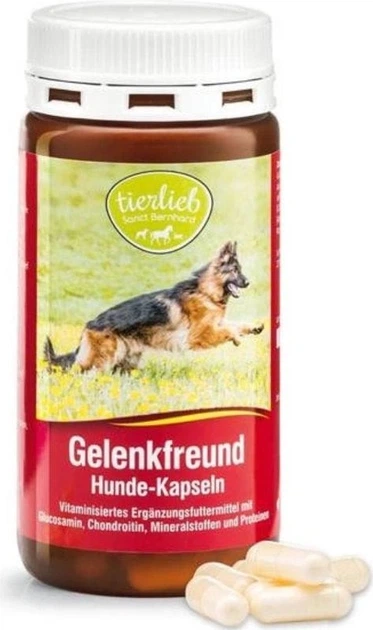 Suplement diety Krauterhaus Sanct Bernhard Przyjaciel stawów dla psów 130 kapsułek (4250382200994) - obraz 2