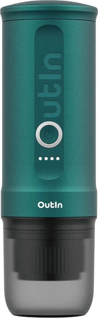 Przenośny ekspres Outin Nano Espresso Maker Teal (1240000016406) - obraz 1