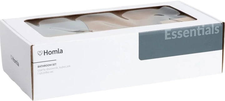 Набір аксесуарів для ванної кімнати Homla Essentials Salti Сірий (238718) - зображення 4